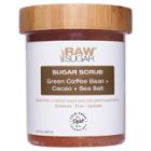 Raw Sugar Green Coffee Bean + Cacao + Sea Salt Sugar Scrub