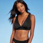 Women's Elongated Tri Bikini Top - Kona Sol Black D/dd Cup