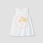 Girls' Swing Graphic Tank Top - Art Class White