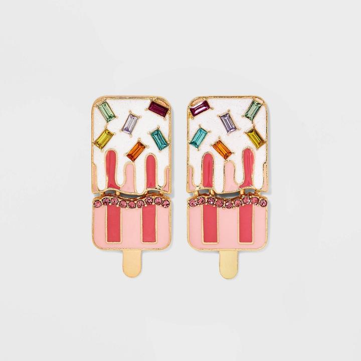 Sugarfix By Baublebar 'lick It To 'em' Earrings - Pink