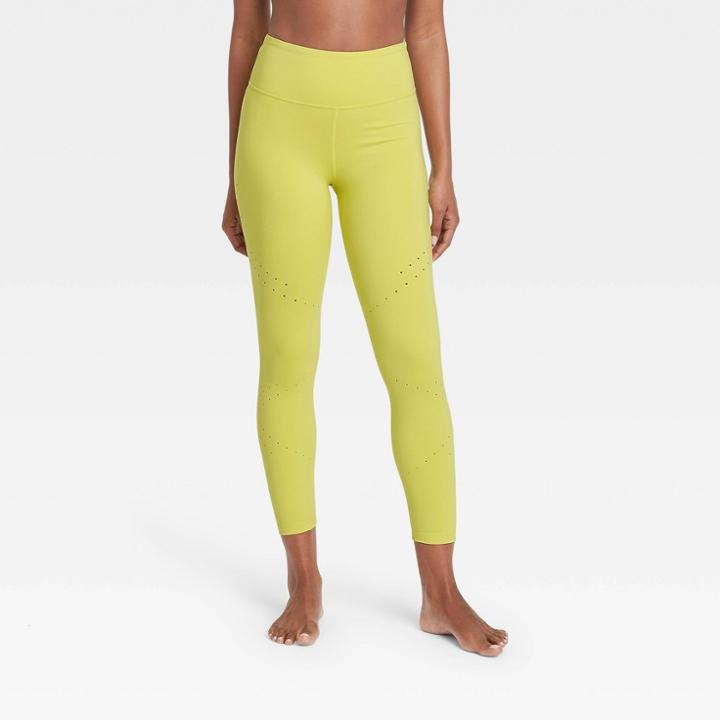 Women's Ultra High-waisted Laser Cut 7/8 Leggings - Joylab