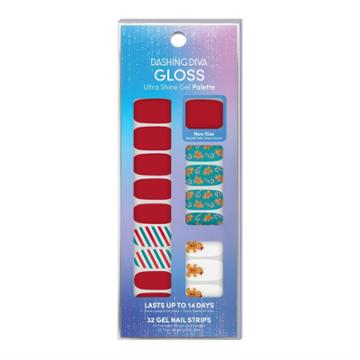 Dashing Diva Nail Art - Gingerbread