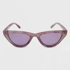 Women's Plastic Cateye Sunglasses - Wild Fable