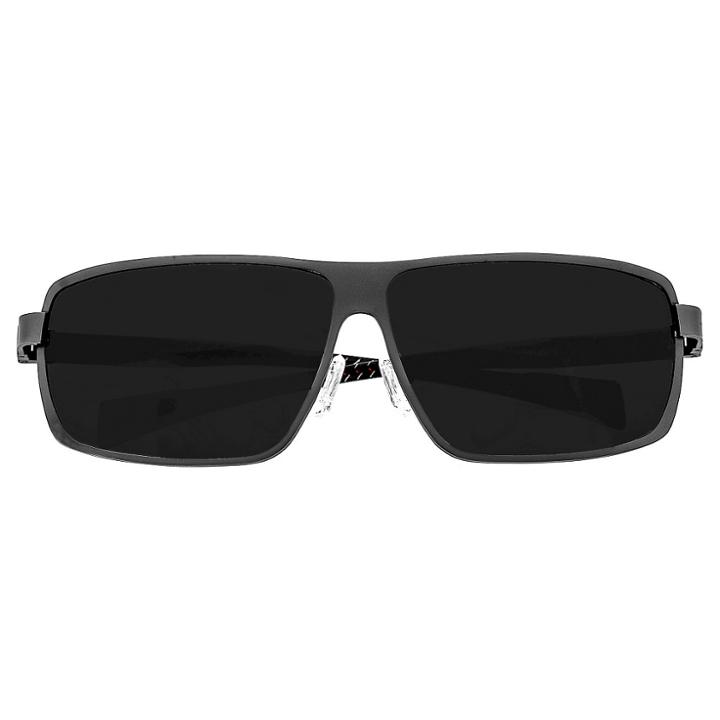 Breed Men's Finlay Polarized Sunglasses With Titanium Frame And Carbon Fiber Arms - Gunmetal (grey)/black