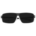 Breed Men's Finlay Polarized Sunglasses With Titanium Frame And Carbon Fiber Arms - Gunmetal (grey)/black