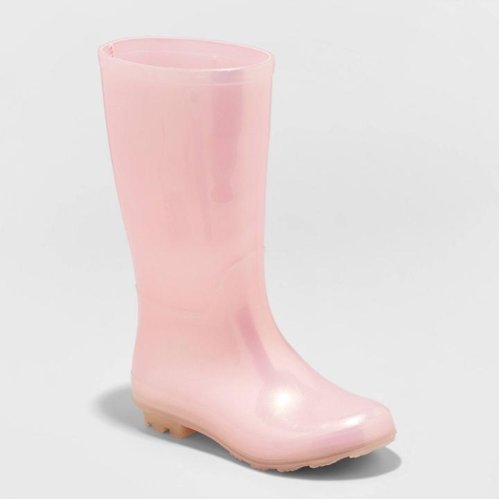 Girls' Cece Rain Boots - Cat & Jack Pink