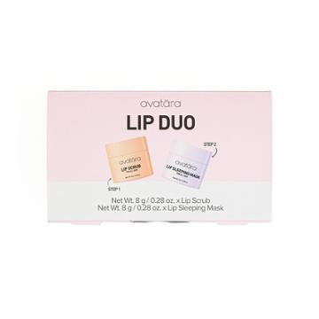 Avatara Lip Scrub + Sleeping Mask Duo