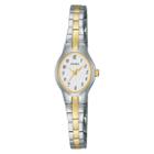 Women's Pulsar Basic Dress Watch - Two Tone With White Dial - Pc3281,