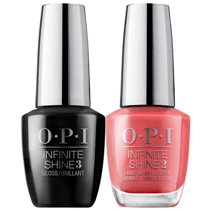 Opi Infinite Shine Prostay Top Coat Duo - My Address Is Hollywood