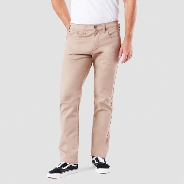 Denizen From Levi's Men's 232 Slim Straight Fit Jeans - Suburban Khaki