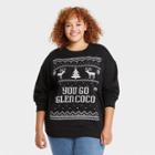 Women's Mean Girls Plus Size You Go Glenn Coco Graphic Sweatshirt - Black
