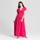 Women's Knit Kimono Maxi Dress - Mossimo Supply Co. Pink