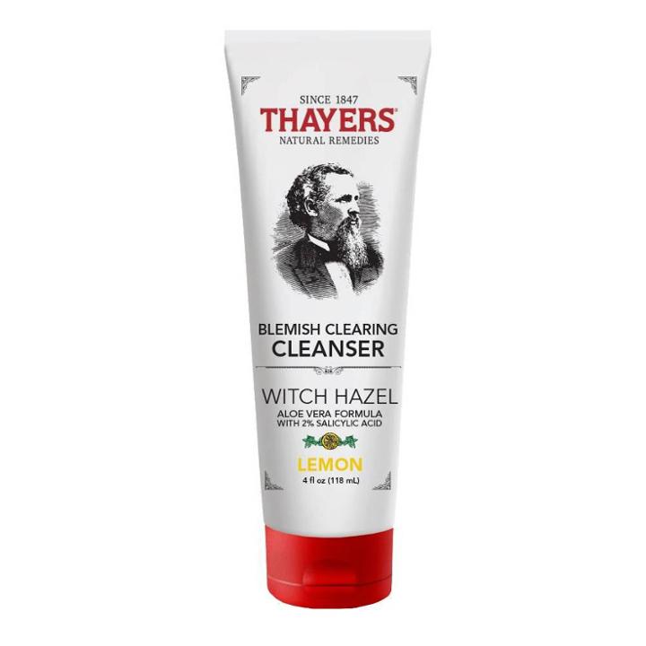 Thayers Natural Remedies Thayers Witch Hazel Lemon Blemish Cleanser - 6 Fl Oz, Adult Unisex