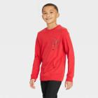Boys' Interactive Long Sleeve Graphic T-shirt - Cat & Jack Red