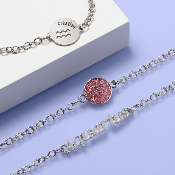 Girls' Zodiac Bracelet Set - Aquarius - More Than Magic