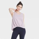 Women's High-low Tank Top With Front Cinched Hem - Joylab