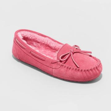 Women's Chaia Moccasin Slippers - Stars Above Magenta