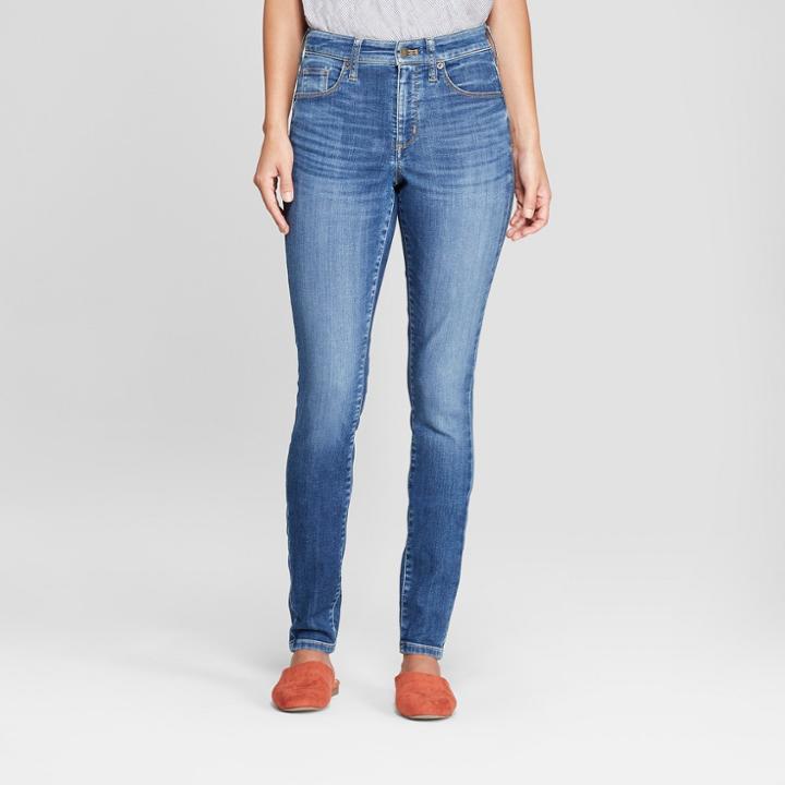 Target Women's High-rise Skinny Jeans - Universal Thread Dark Wash