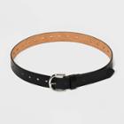 Women's Laser Cut Belt - A New Day Black