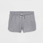 Girls' Knit Pull-on Shorts - Cat & Jack Gray