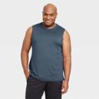 Men's Sleeveless Performance T-shirt - All In Motion Navy