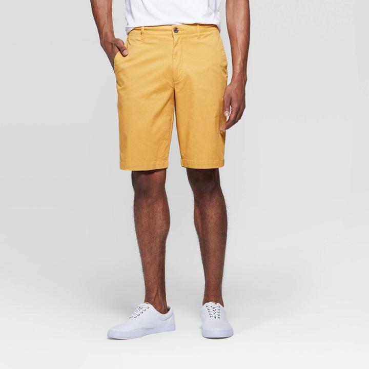 Men's 10.5 Chino Shorts - Goodfellow & Co Yellow