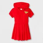 Dc Comics Girls' Wonder Woman Cover Up - Red