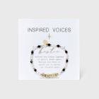 No Brand Gold Tone Plated 'bestie' Stretch Bracelet - Gold