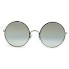 Wild Fable Women's Oversized Round Sunglasses With Blue Gradient Lenses -