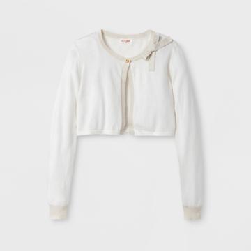 Girls' Cardigans - Cat & Jack Almond Cream