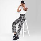 Women's Super-high Rise Straight Jeans - Wild Fable Black Tie-dye