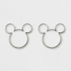 Girls' Disney Mickey Mouse Earrings -