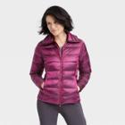 Women's Packable Down Puffer Jacket - All In Motion Berry