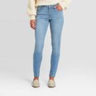 Women's Mid-rise Skinny Jeans - Universal Thread Blue