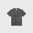 Warner Bros. Boys' Batman Short Sleeve Graphic T-shirt - Gray