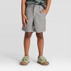 Toddler Boys' Quick Dry Chino Shorts - Cat & Jack Heather Gray 12m, Toddler Boy's