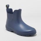 Women's Totes Cirrus Chelsea Short Rain Boots - Navy (blue)