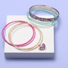 Girls' 7pk Glitter Bangle Set - More Than Magic,