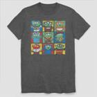 Men's Pixar Grid Short Sleeve Graphic T-shirt - Gray