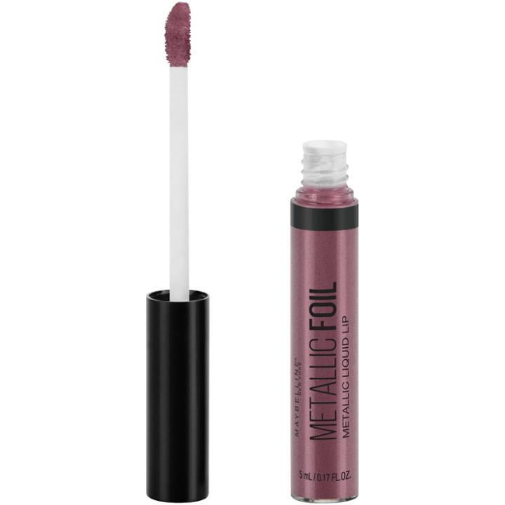 Maybelline Lip Studio Metallic Foil Metallic Liquid Lipstick 120 Nemesis