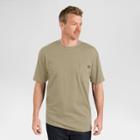 Petitedickies Men's Big & Tall 2-pack Cotton Short Sleeve Pocket T-shirt- Desert Sand Xxxl, Desert Brown