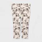 Women's Plus Size Mid-rise Skinny Cropped Trouser - Who What Wear Black
