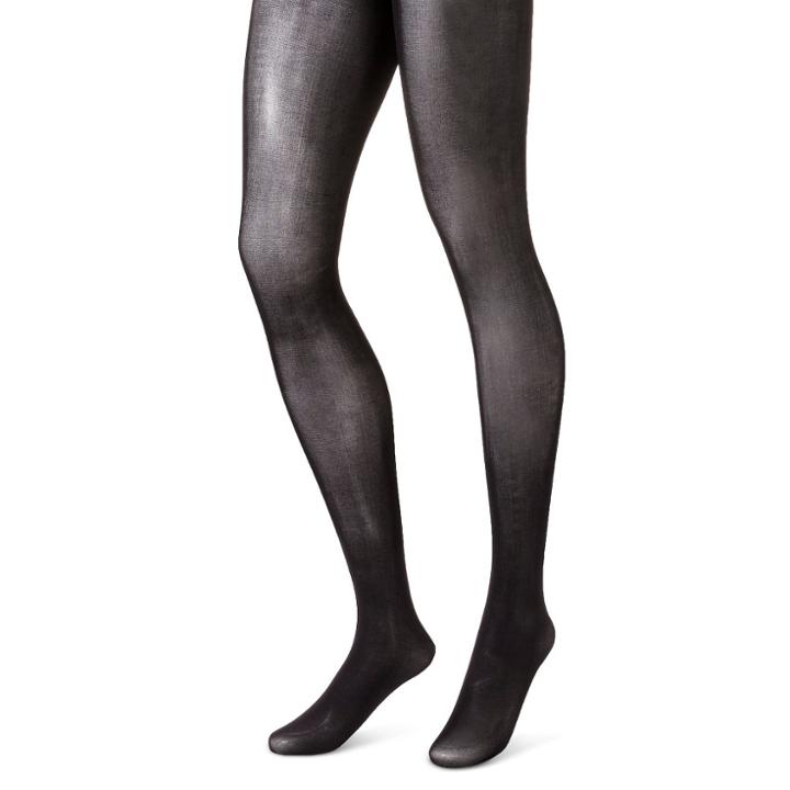 Women's Tights Semi Opaque Low Rise - Xhilaration Black
