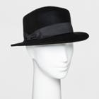 Women's Boater Hat - A New Day Black