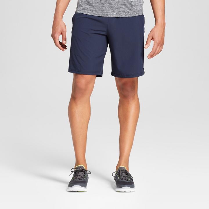 Men's 9 Inch Running Shorts - C9 Champion Navy (blue)