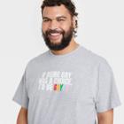 Ph By The Phluid Project Pride Adult Plus Size Gayer Phluid Project Short Sleeve T-shirt - Heather Gray