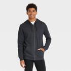 Men's Standard Fit Hooded Sweatshirt - Goodfellow & Co Charcoal Gray