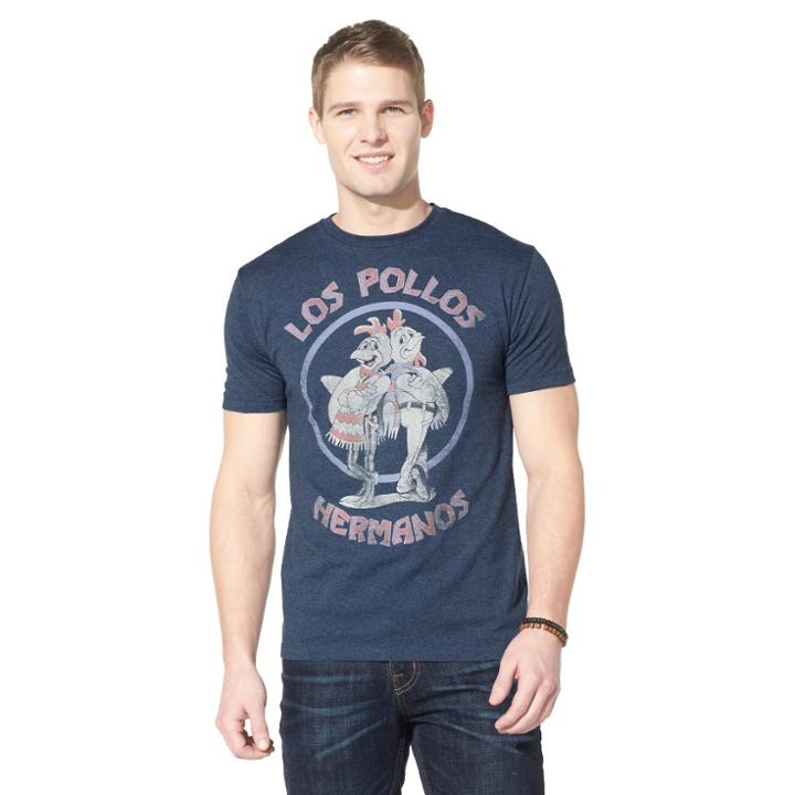 Men's Breaking Bad Los Pollos T-shirt - Blue