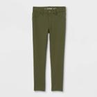 Girls' Soft Mid-rise Jeggings - Cat & Jack Olive
