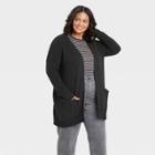 Women's Plus Size Cardigan - Universal Thread Dark Gray